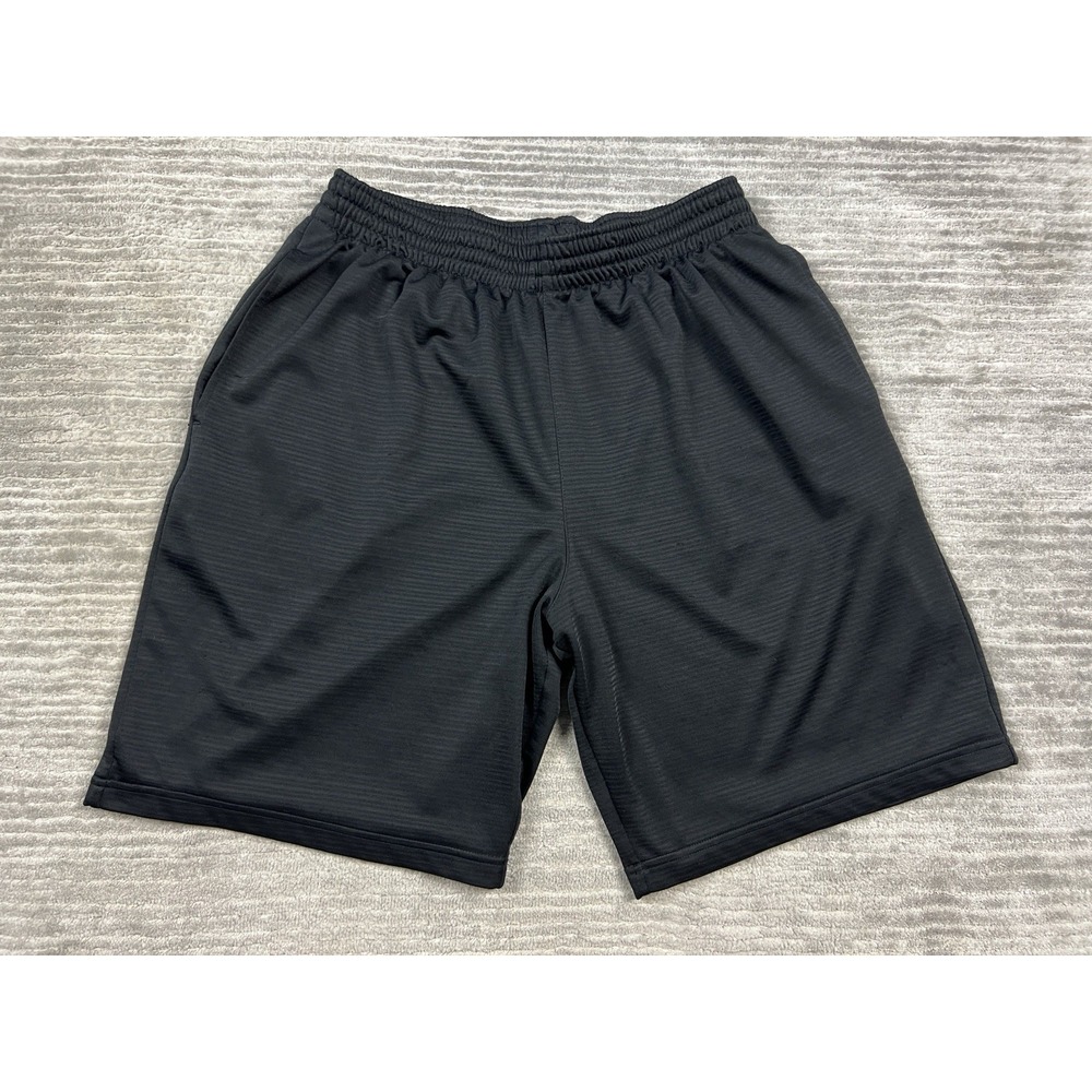 BCG Shorts Mens XL‎ Black Pull On Elastic Waist Athletic Basketball Polyester